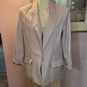 Endless Rose Women's Blazer in Light Pink